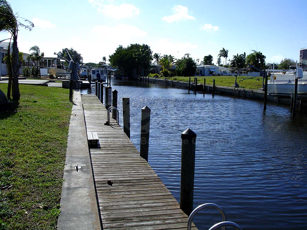 View Down the Canal From Pine Island Cove
